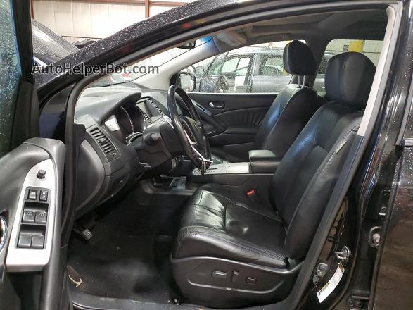 2010 Nissan Murano S Black vin: JN8AZ1MW7AW134215