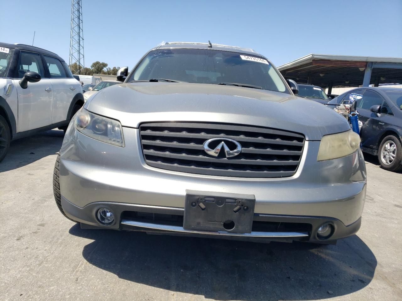 Price & History 2007 Infiniti Fx45 4.5l 8 vin