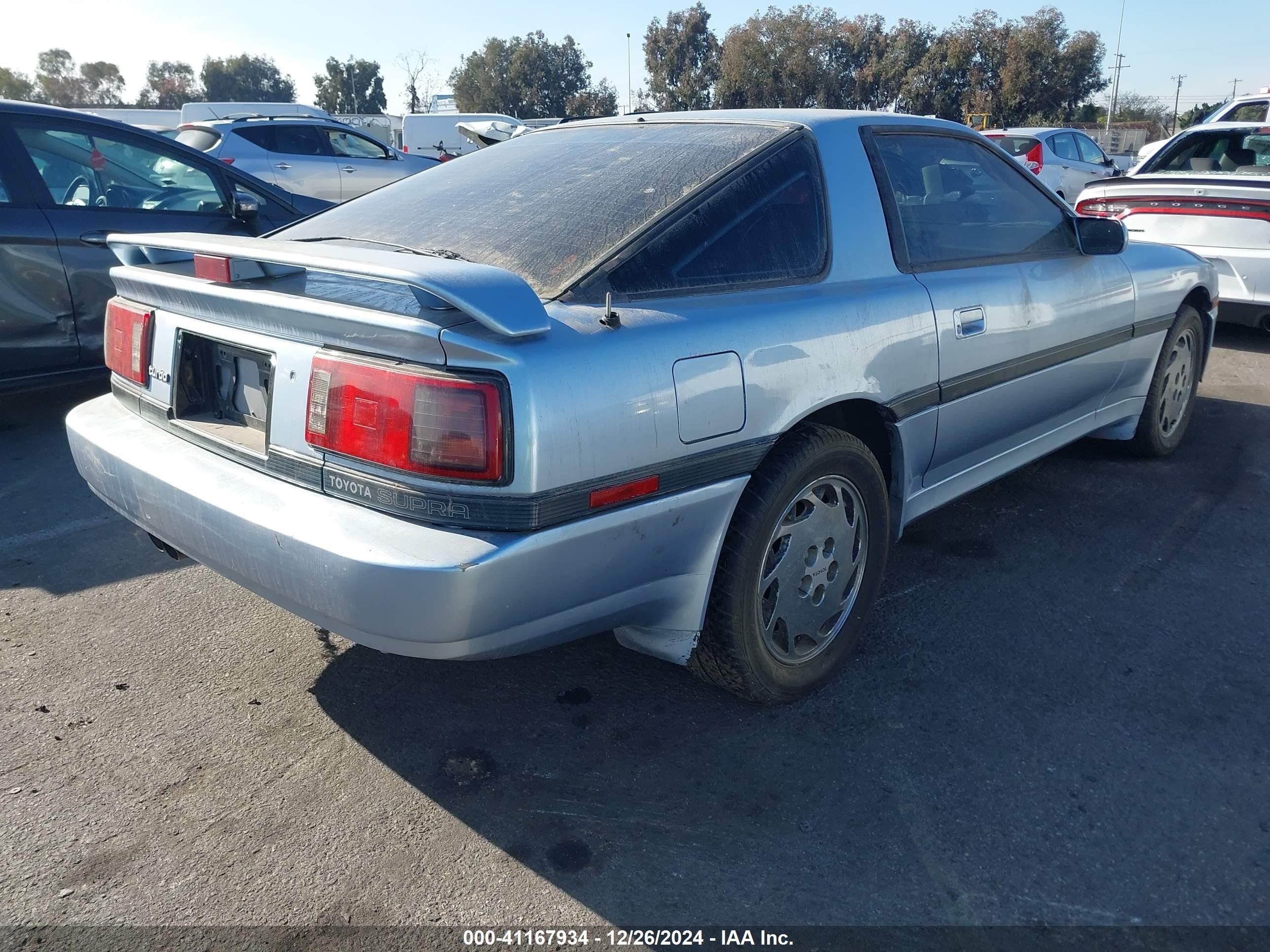 Price & History 1987 Toyota Supra 3.0l I6 Fi F vin