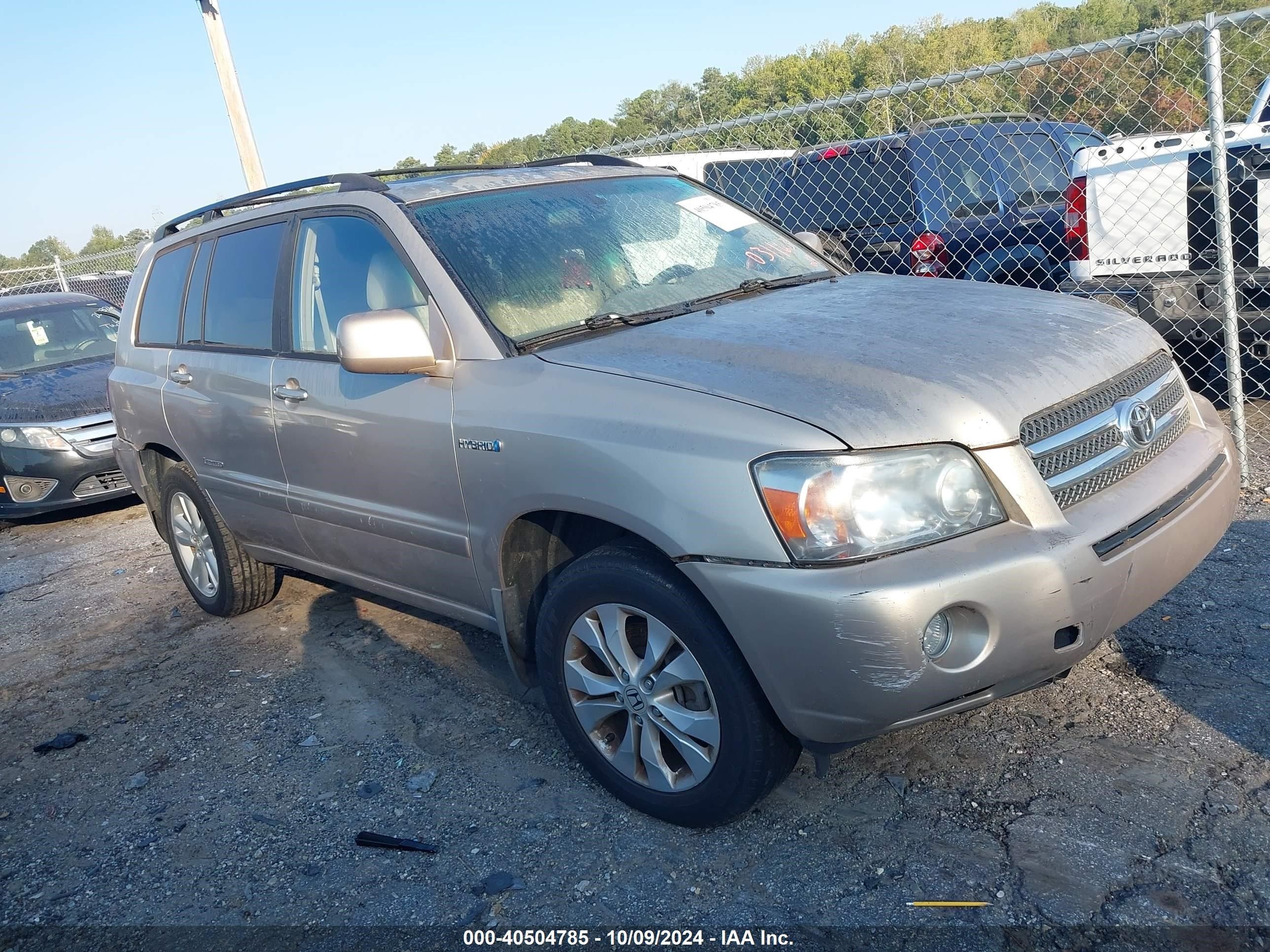 Price & History 2006 Toyota Highlander Hybrid Limited V6 3.3l V-6
