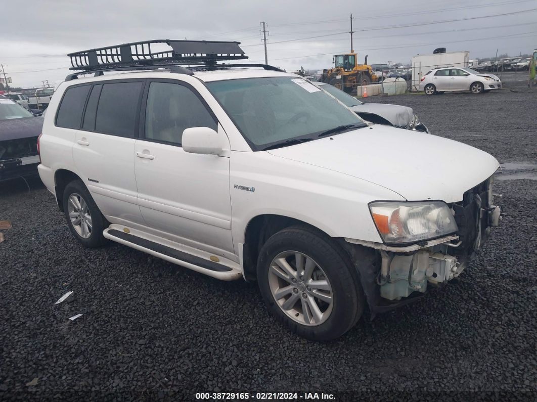 Price & History 2006 Toyota Highlander Hybrid Limited V6 3.3
