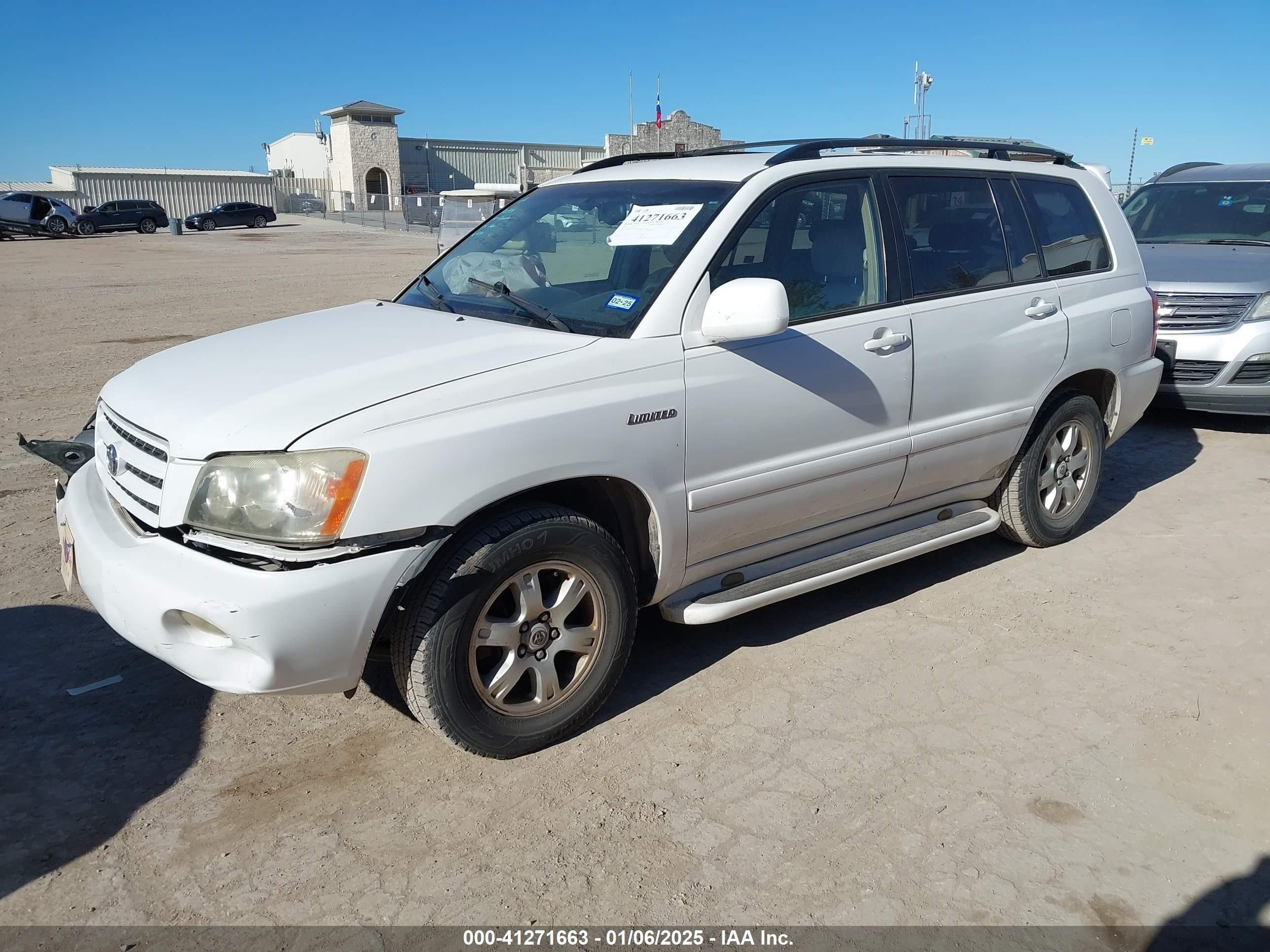 Price & History 2003 Toyota Highlander Limited V6 3.0l V-6 Dohc