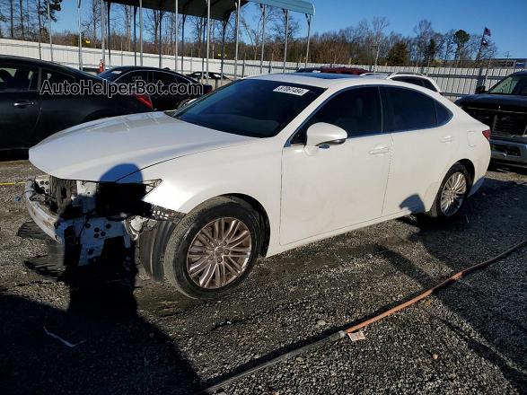 2015 Lexus Es 350 Белый vin: JTHBK1GG2F2158329