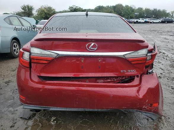 2017 Lexus Es 350 Red vin: JTHBK1GG2H2247773