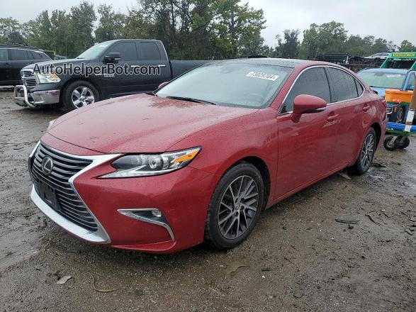 2017 Lexus Es 350 Red vin: JTHBK1GG2H2247773
