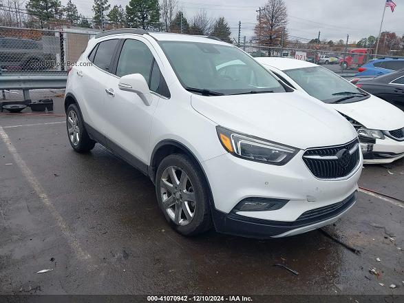 2017 Buick Encore Premium Белый vin: KL4CJDSB5HB097237