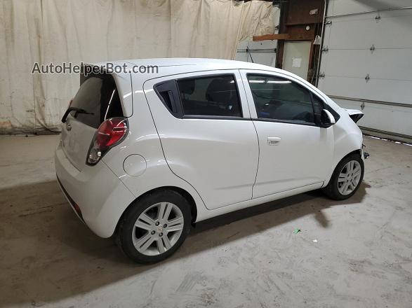 2013 Chevrolet Spark Ls White vin: KL8CA6S93DC606026