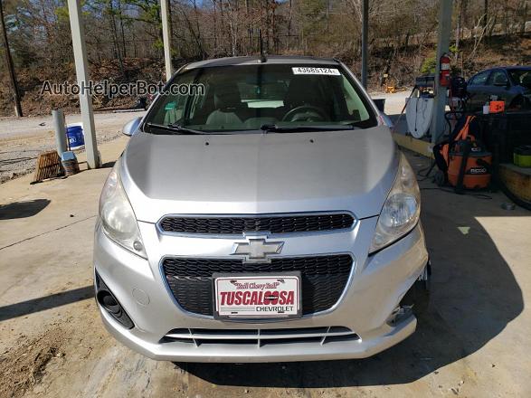 2013 Chevrolet Spark Ls Silver vin: KL8CB6S98DC542157