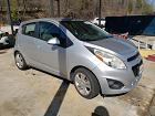 2013 Chevrolet Spark Ls Silver vin: KL8CB6S98DC542157