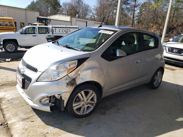 2013 Chevrolet Spark Ls Silver vin: KL8CB6S98DC542157
