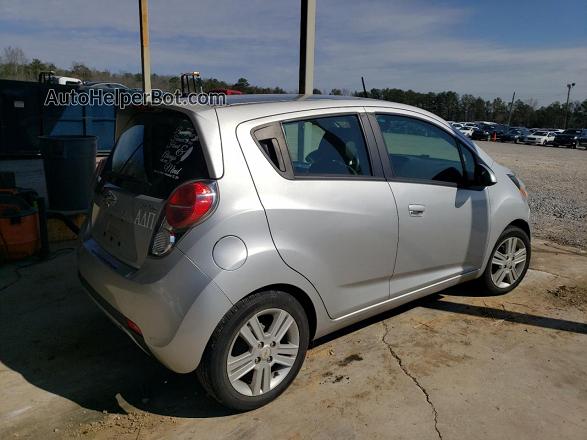 2013 Chevrolet Spark Ls Silver vin: KL8CB6S98DC542157