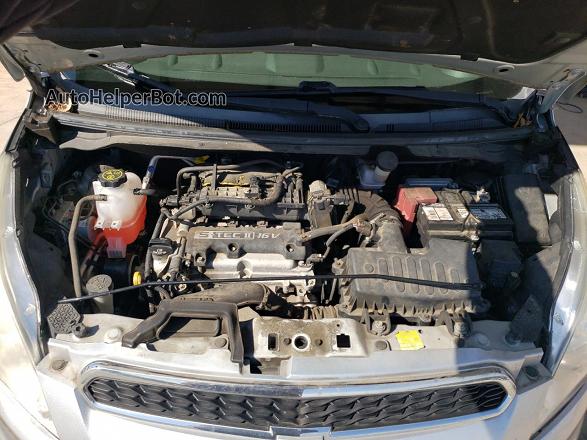 2013 Chevrolet Spark Ls Silver vin: KL8CB6S98DC542157