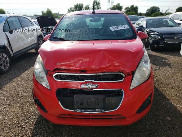 2013 Chevrolet Spark 1lt Красный vin: KL8CD6S90DC502620