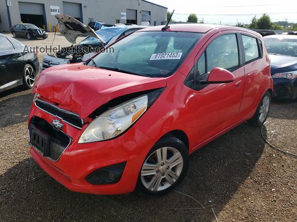 2013 Chevrolet Spark 1lt Красный vin: KL8CD6S90DC502620
