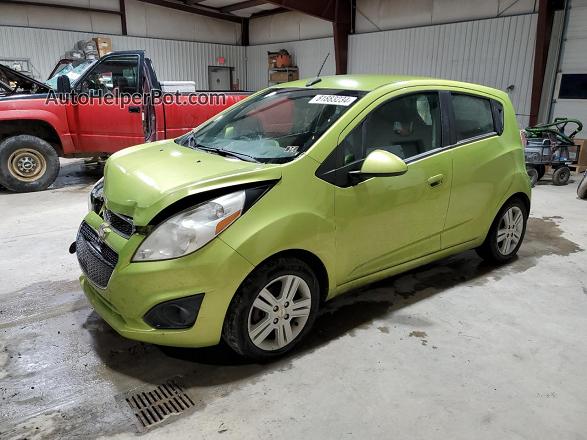 2013 Chevrolet Spark 1lt Green vin: KL8CD6S93DC618023