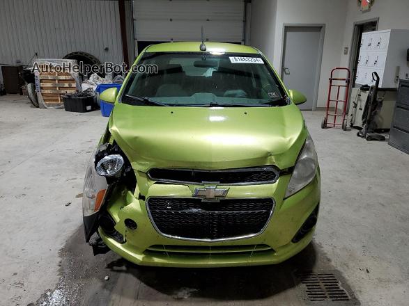 2013 Chevrolet Spark 1lt Green vin: KL8CD6S93DC618023