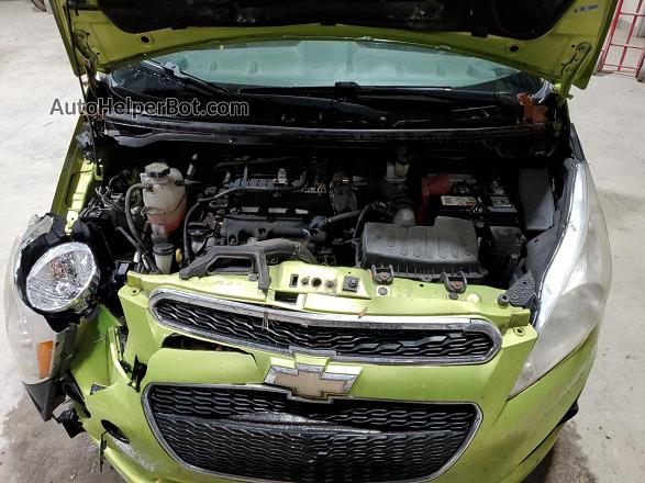 2013 Chevrolet Spark 1lt Green vin: KL8CD6S93DC618023