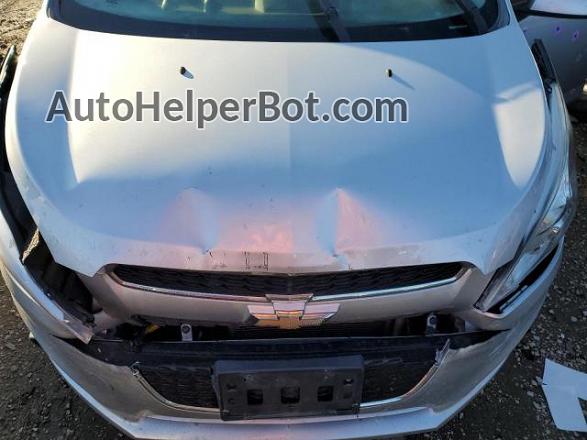 2013 Chevrolet Spark 1lt Silver vin: KL8CD6S94DC507092