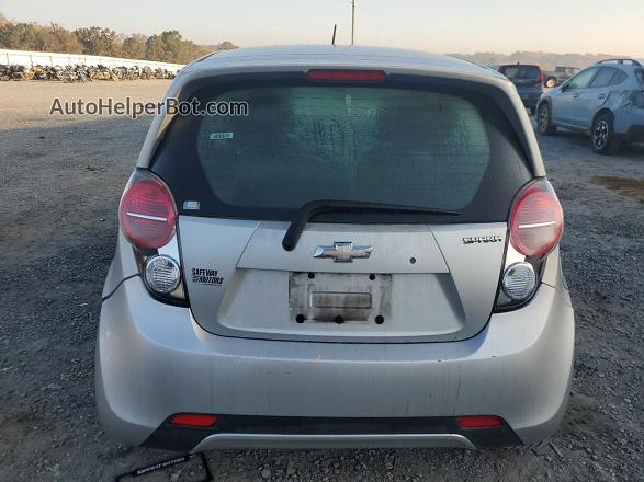 2013 Chevrolet Spark 1lt Silver vin: KL8CD6S95DC569102