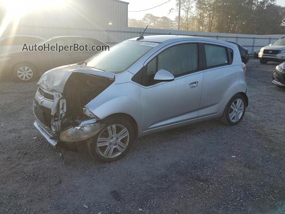 2013 Chevrolet Spark 1lt Silver vin: KL8CD6S95DC569102