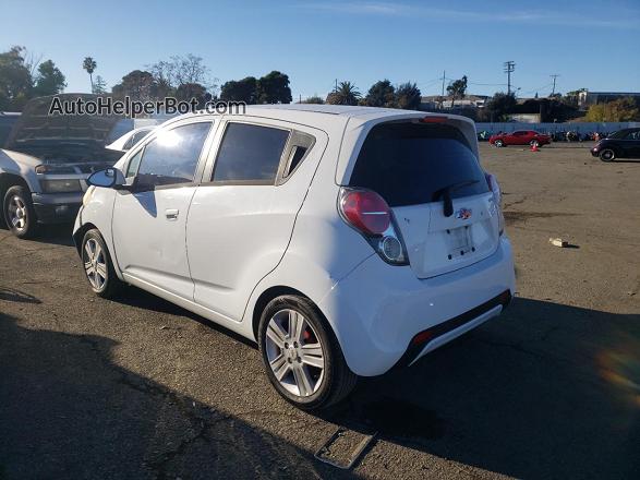 2013 Chevrolet Spark 1lt White vin: KL8CD6S96DC547982