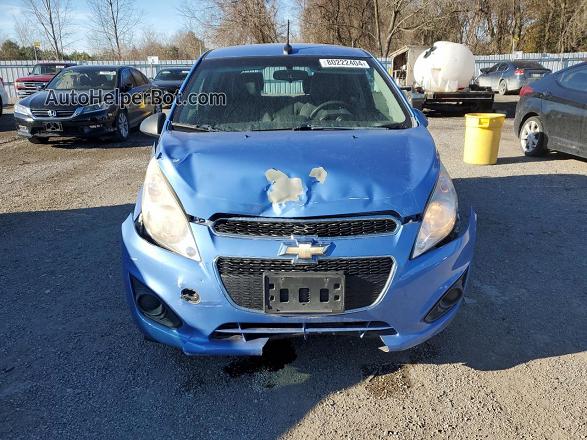 2013 Chevrolet Spark 1lt Blue vin: KL8CD6S96DC559579