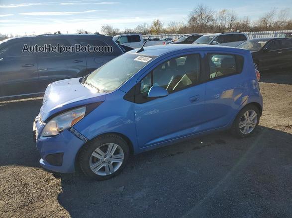 2013 Chevrolet Spark 1lt Blue vin: KL8CD6S96DC559579