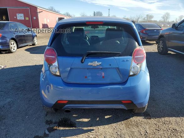 2013 Chevrolet Spark 1lt Blue vin: KL8CD6S96DC559579