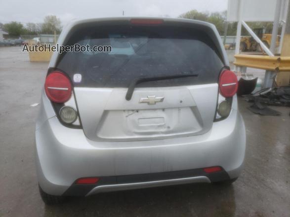 2013 Chevrolet Spark 1lt Silver vin: KL8CD6S97DC557307