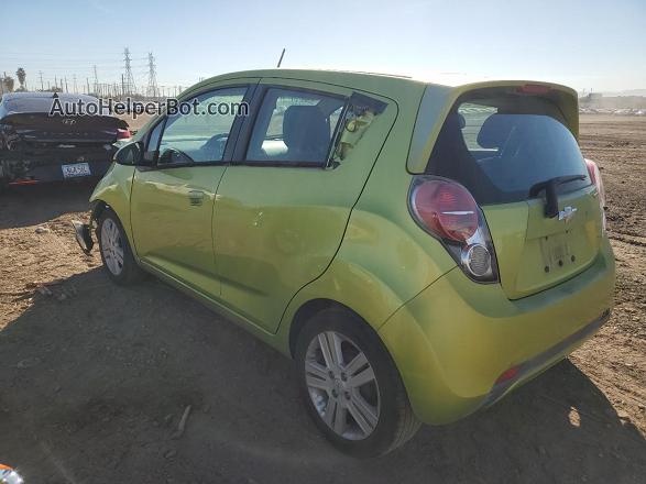 2013 Chevrolet Spark 1lt Green vin: KL8CD6S9XDC566437