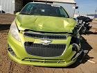 2013 Chevrolet Spark 1lt Green vin: KL8CD6S9XDC566437