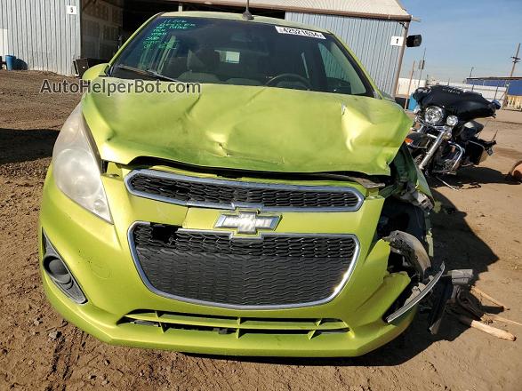 2013 Chevrolet Spark 1lt Green vin: KL8CD6S9XDC566437