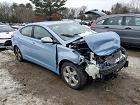 2013 Hyundai Elantra Gls Blue vin: KMHDH4AE1DU501467