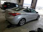 2013 Hyundai Elantra Gls Silver vin: KMHDH4AE4DU649046