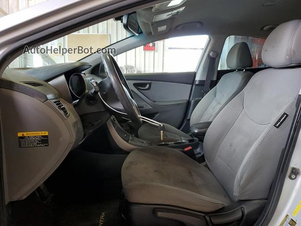 2013 Hyundai Elantra Gls Silver vin: KMHDH4AE4DU649046
