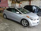 2013 Hyundai Elantra Gls Silver vin: KMHDH4AE4DU649046