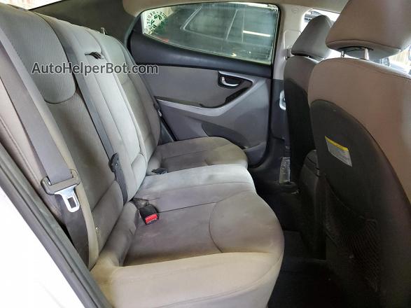 2013 Hyundai Elantra Gls Silver vin: KMHDH4AE4DU649046