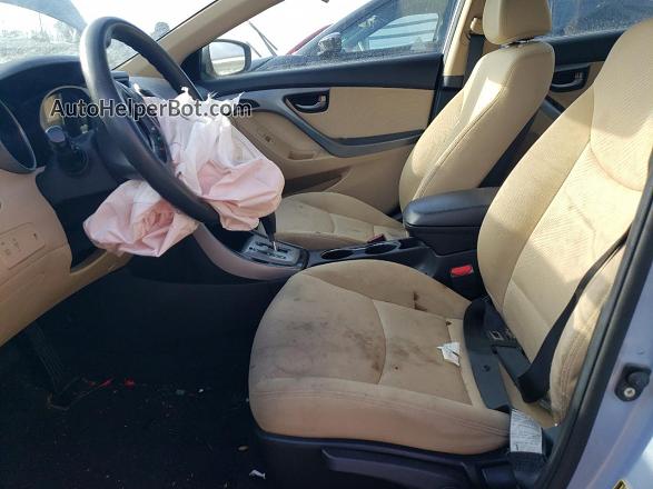 2013 Hyundai Elantra Gls Blue vin: KMHDH4AEXDU495362