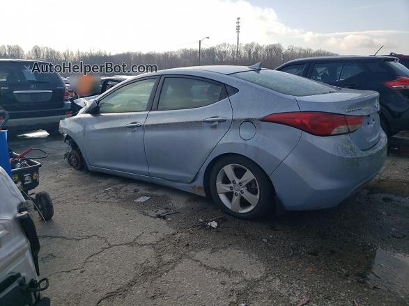 2013 Hyundai Elantra Gls Blue vin: KMHDH4AEXDU495362