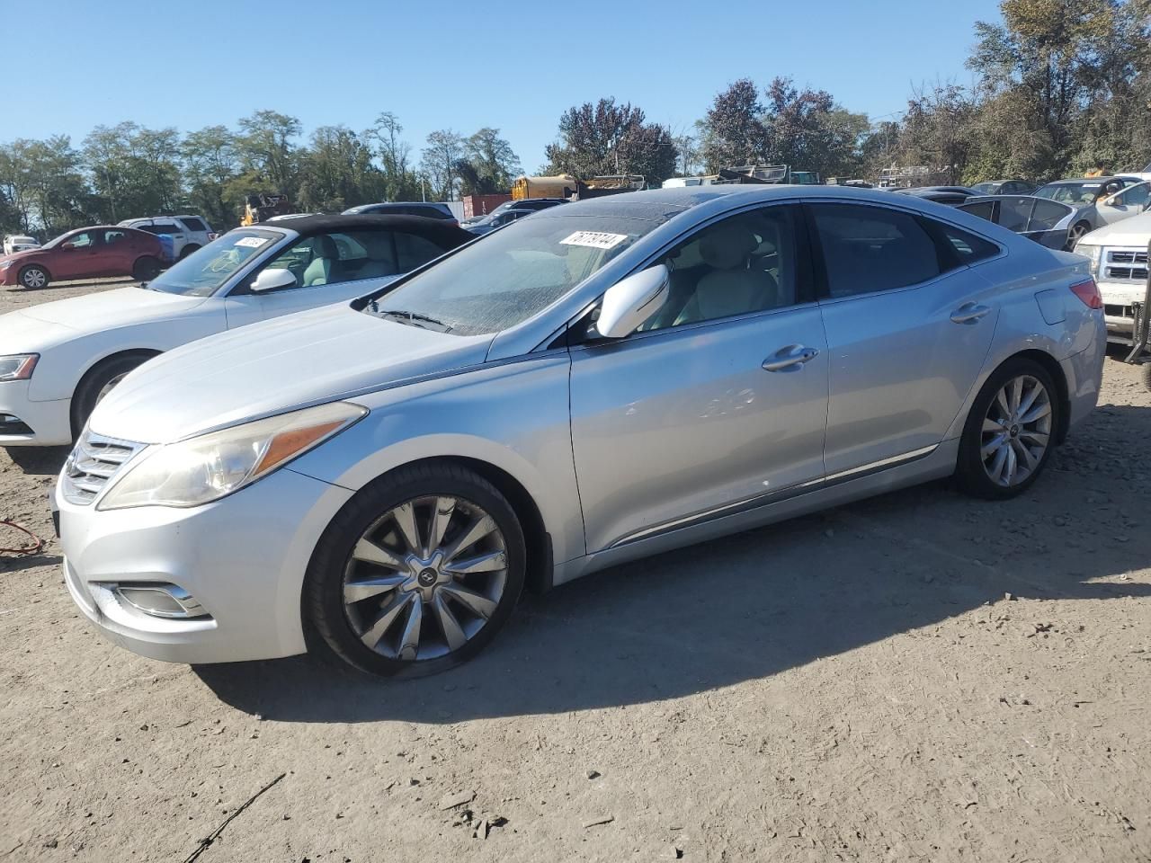 Price & History 2013 Hyundai Azera Gls 3.3l 6 vin: KMHFH4JG4DA198549 ...