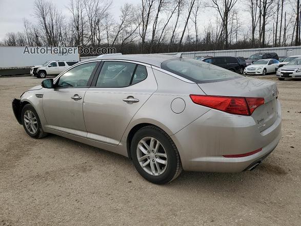 2013 Kia Optima Lx Gray vin: KNAGM4A73D5386585