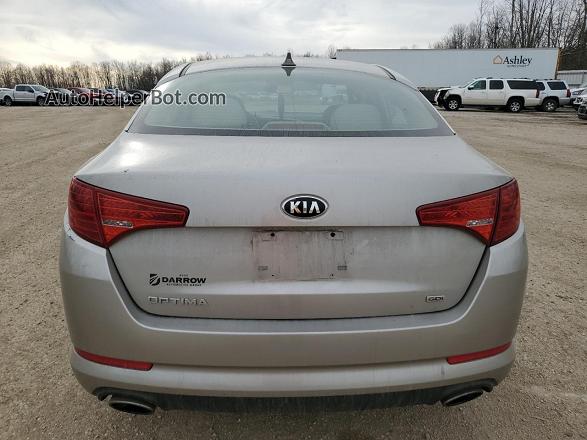 2013 Kia Optima Lx Gray vin: KNAGM4A73D5386585
