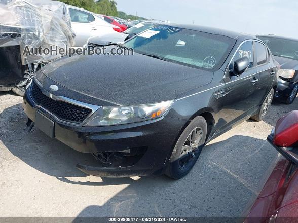 2013 Kia Optima Lx Black vin: KNAGM4A74D5327173