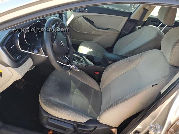 2013 Kia Optima Lx Silver vin: KNAGM4A74D5395148