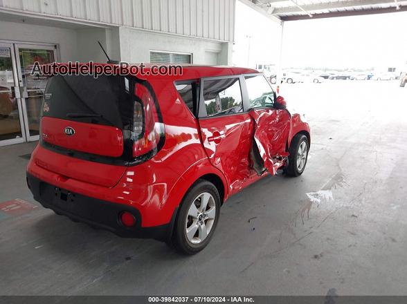 2019 Kia Soul   Red vin: KNDJN2A24K7658268