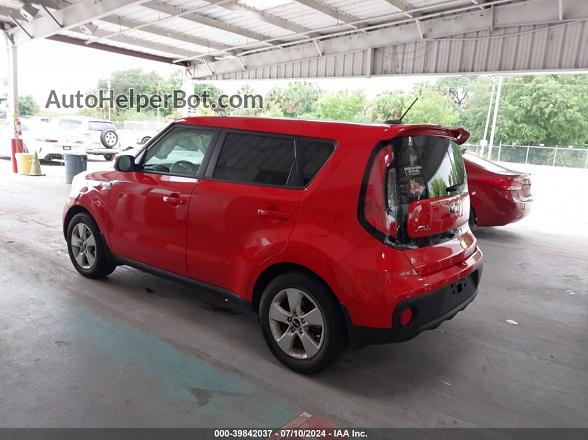 2019 Kia Soul   Red vin: KNDJN2A24K7658268