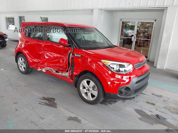 2019 Kia Soul   Red vin: KNDJN2A24K7658268