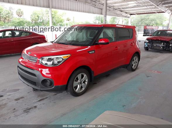 2019 Kia Soul   Red vin: KNDJN2A24K7658268