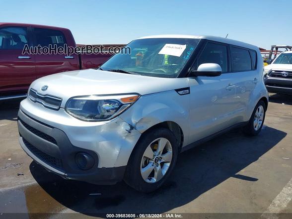 2019 Kia Soul   Silver vin: KNDJN2A26K7015677