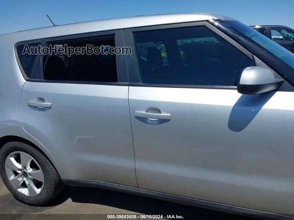 2019 Kia Soul   Silver vin: KNDJN2A26K7015677
